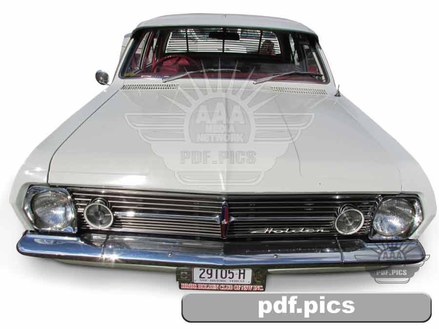 HR Holden Sedan Front View