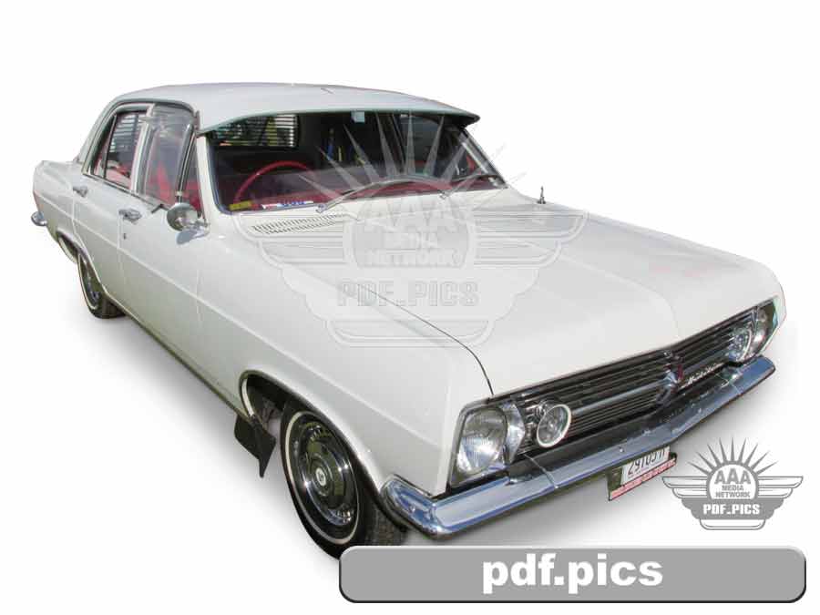 HR Holden Sedan Front Drivers Side View