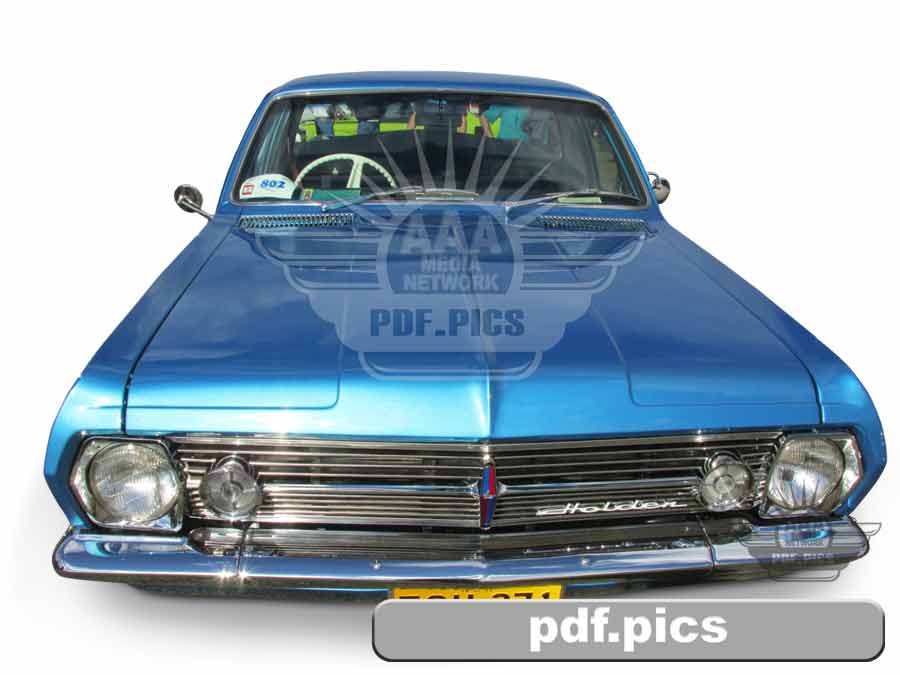 HR Holden Ute Front View