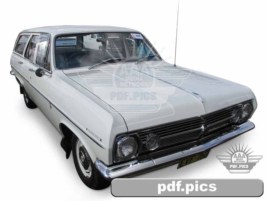 HR Holden Sedan Front Drivers Side View