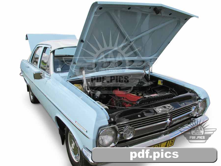 HR Holden Sedan Front Drivers Side View