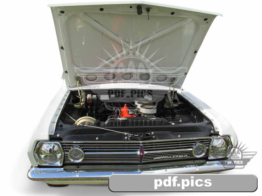 HR Holden Panel Van Front View