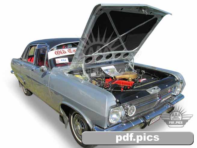 HR Holden Sedan Front Drivers Side View