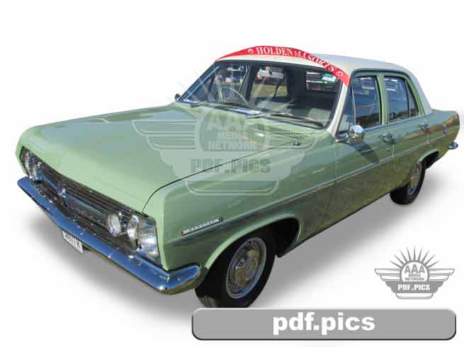 HR Holden Sedan Front Passenger Side View