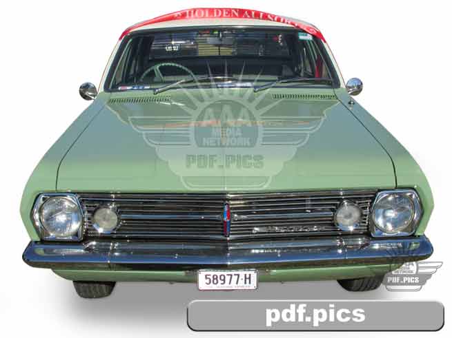 HR Holden Sedan Front View