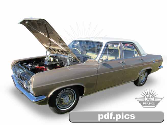 HR Holden Sedan Front Passenger Side View