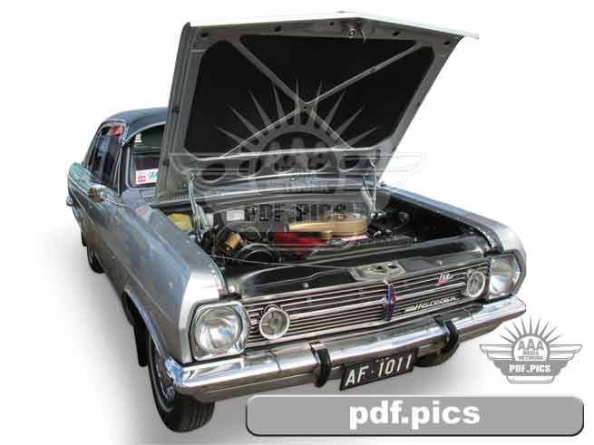 HR Holden Sedan Front Drivers Side View