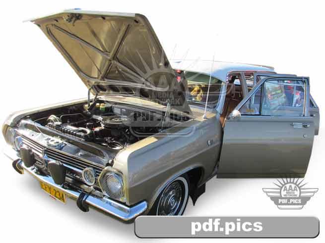 HR Holden Station Wagon Front Passenger Side View