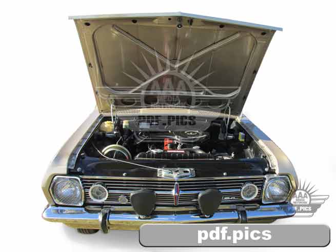 HR Holden Station Wagon Front View