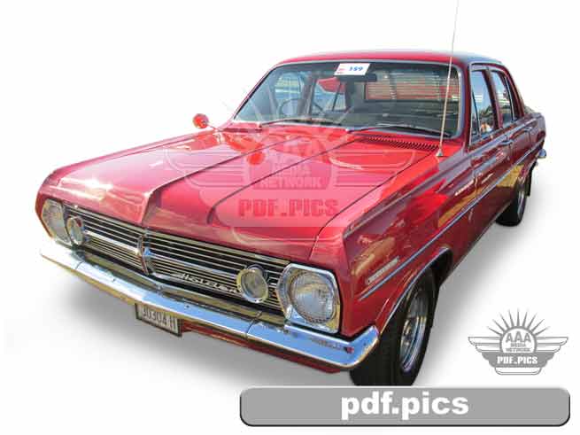 HR Holden Sedan Front Passenger Side View