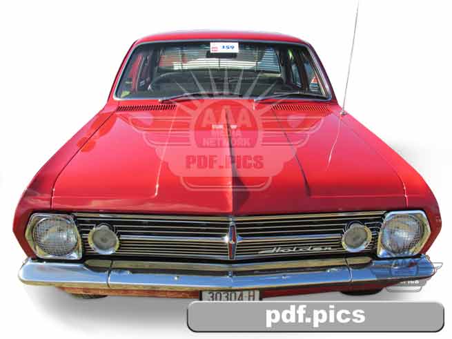 HR Holden Sedan Front View
