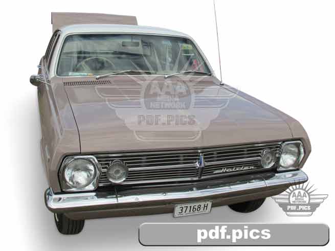 HR Holden Sedan Front View