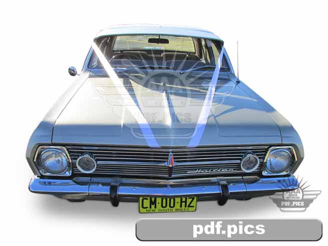 HR Holden Sedan Front View