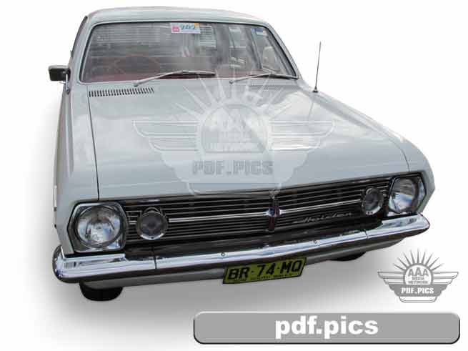 HR Holden Sedan Front View