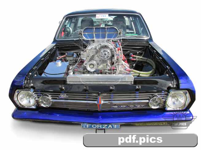 HR Holden Sedan Front View