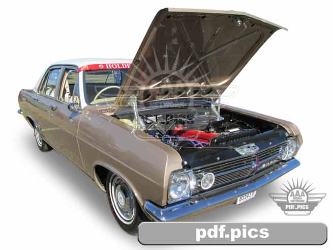 HR Holden Sedan Front Drivers Side View