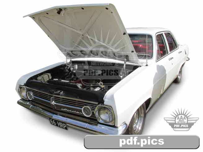 HR Holden Sedan Front Passenger Side View