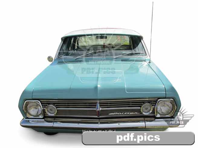 HR Holden Sedan Front View