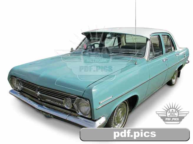 HR Holden Sedan Front Passenger Side View