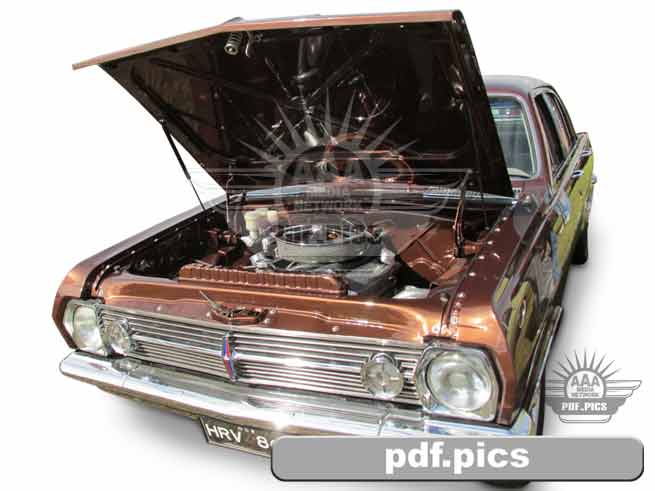 HR Holden Sedan Front Passenger Side View