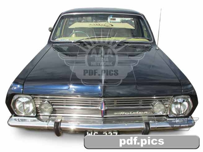HR Holden Ute Front View