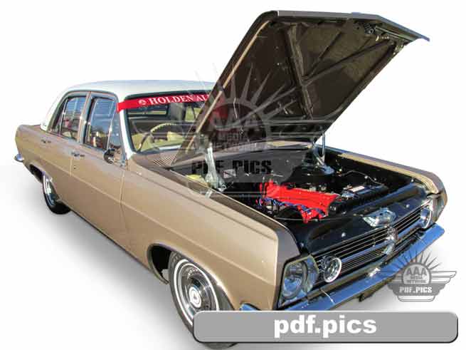 HR Holden Sedan Front Drivers Side View