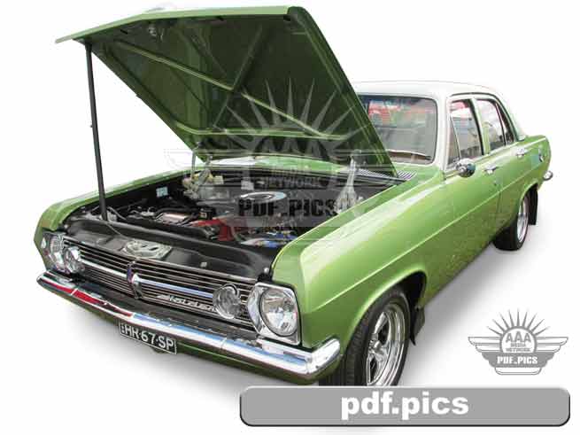 HR Holden Sedan Front Passenger Side View