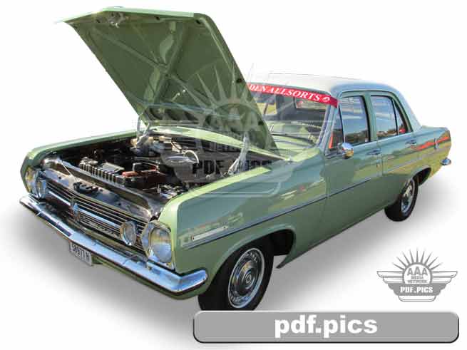 HR Holden Sedan Front Passenger Side View