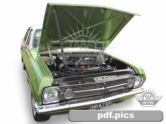 HR Holden Sedan Front Drivers Side View