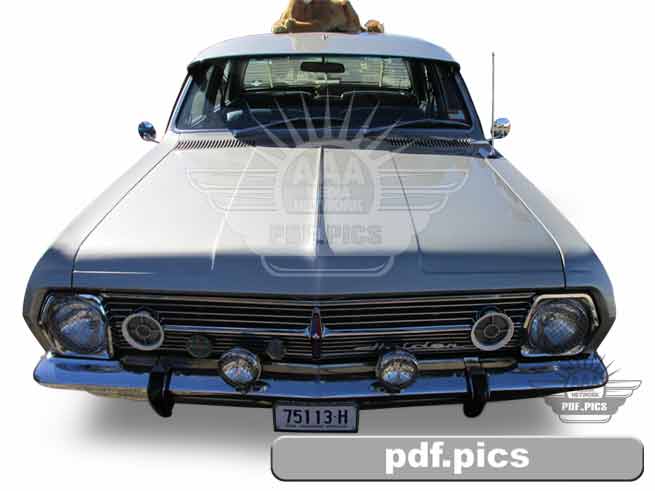 HR Holden Sedan Front View
