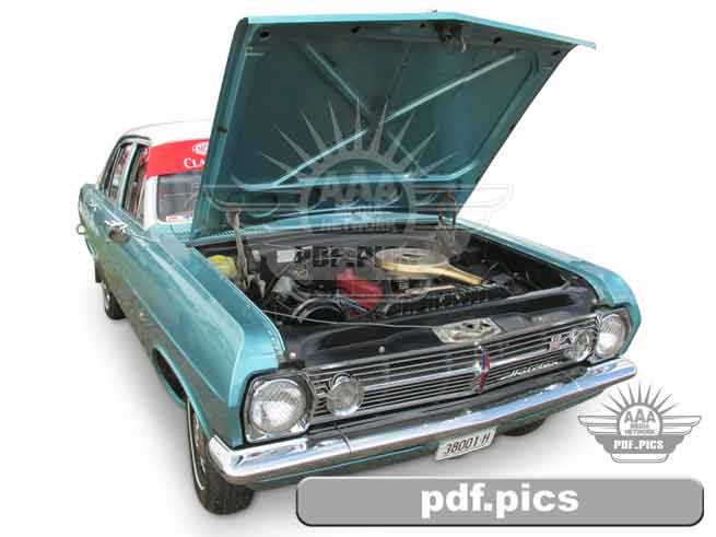 HR Holden Sedan Front Drivers Side View