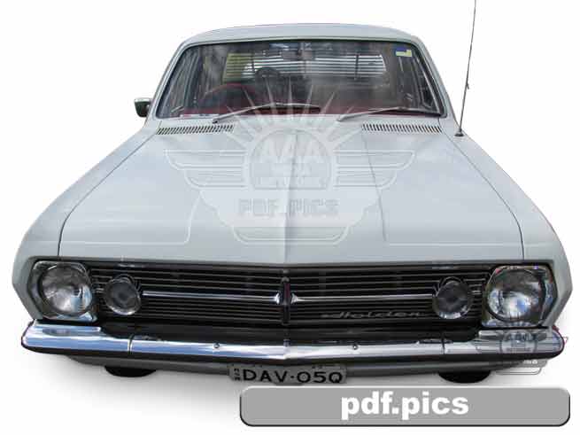 HR Holden Sedan Front View