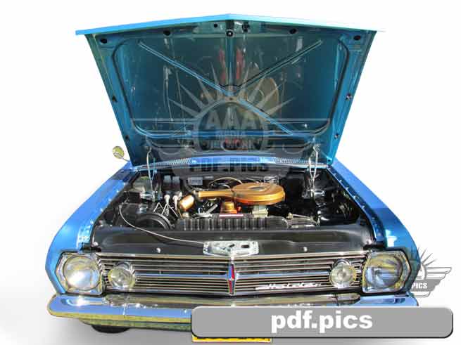 HR Holden Ute Front View