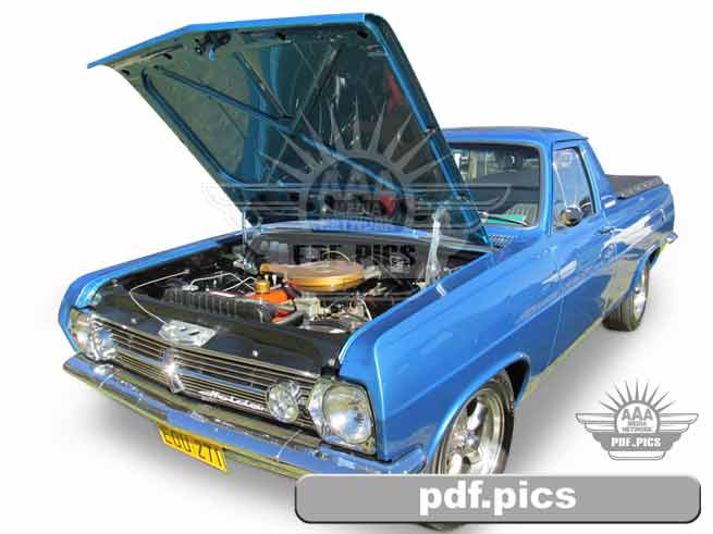 HR Holden Ute Front Passenger Side View