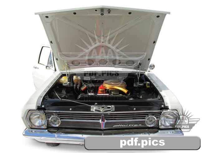 HR Holden Ute Front View