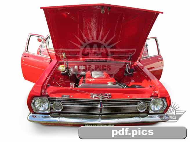 HR Holden Station Wagon Front View