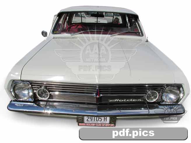 HR Holden Sedan Front View