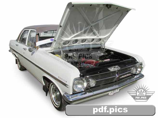 HR Holden Sedan Front Drivers Side View