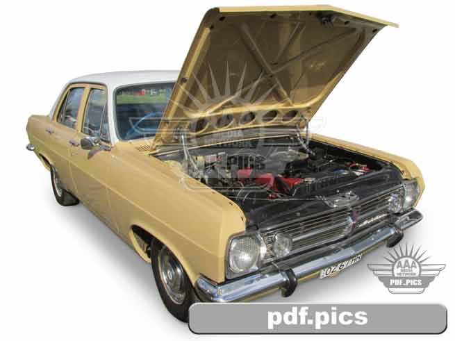 HR Holden Sedan Front Drivers Side View