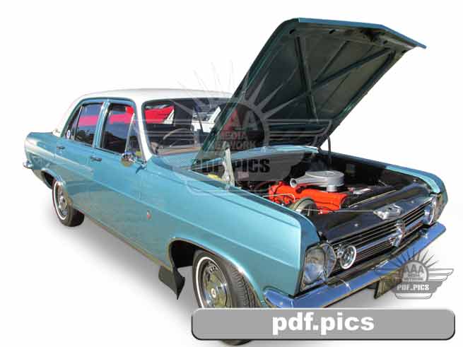 HR Holden Sedan Front Drivers Side View