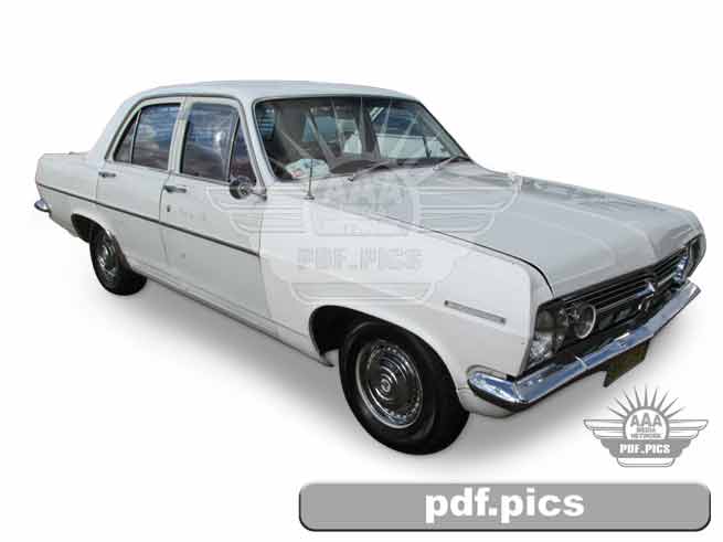 HR Holden Sedan Front Drivers Side View