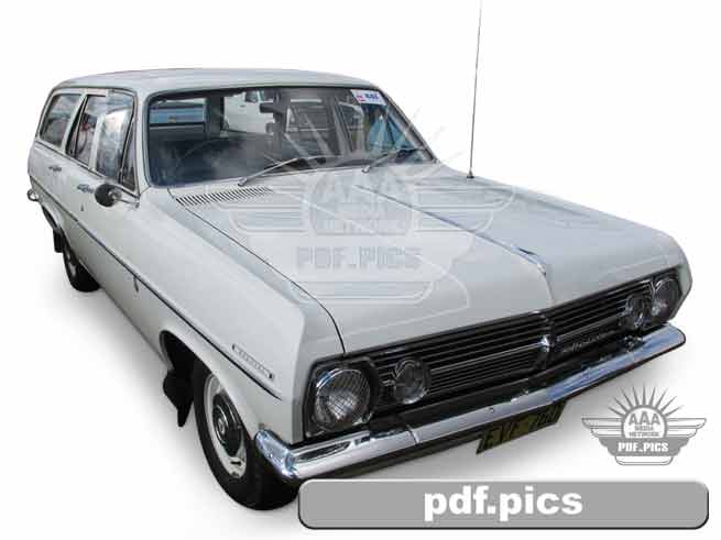 HR Holden Sedan Front Drivers Side View