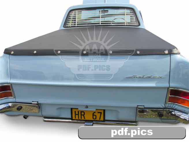 HR Holden Ute Rear View