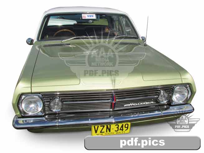 HR Holden Sedan Front View
