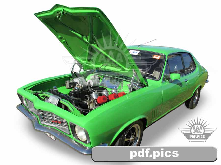 LJ Torana Coupe Front Passenger Side View