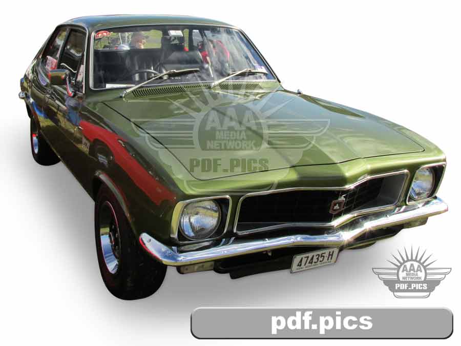 LJ Torana Coupe Front Drivers Side View