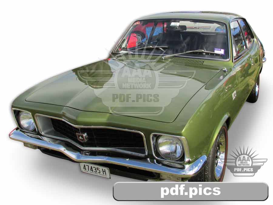 LJ Torana Coupe Front Passenger Side View