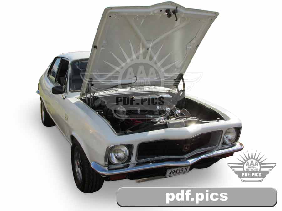 LJ Torana Coupe Front Drivers Side View