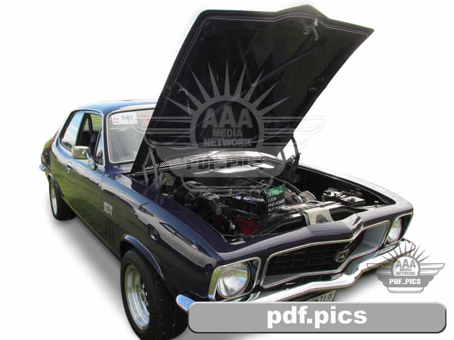 LJ Torana Coupe Front Drivers Side View