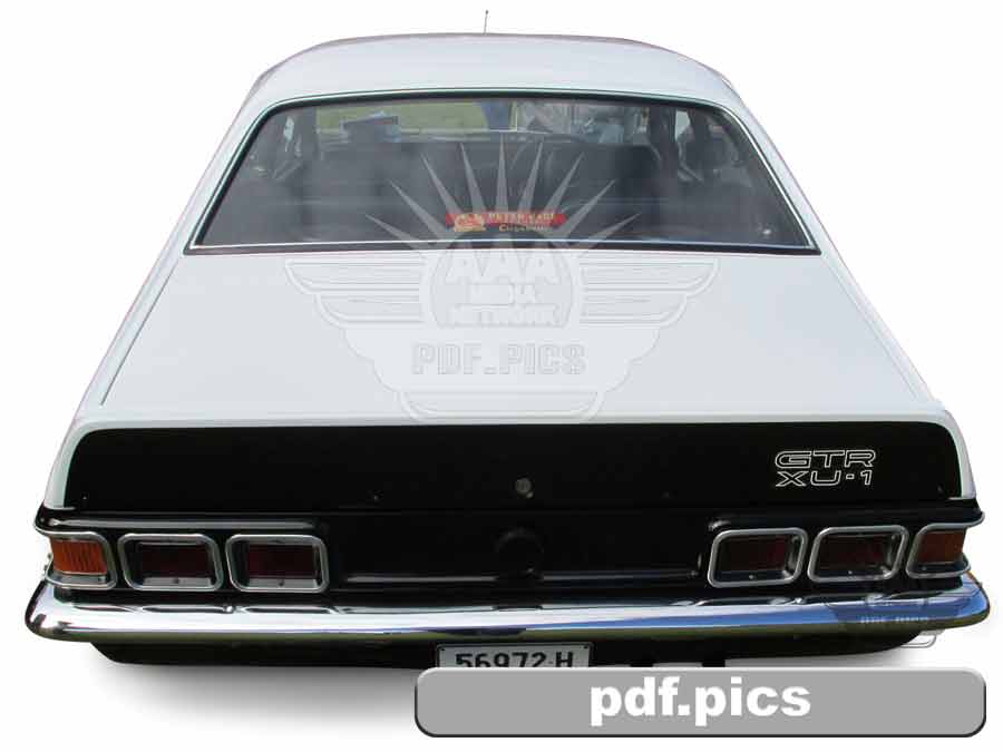 LJ Torana Coupe Rear View